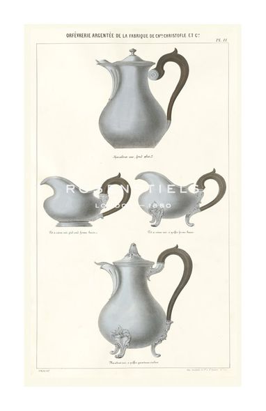 Anonymous Hand Numbered Limited Edition Print on Paper :"Silverware IX"