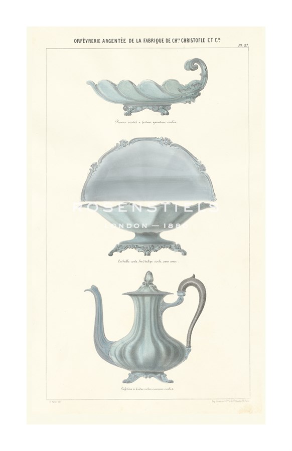 Anonymous Hand Numbered Limited Edition Print on Paper :"Silverware V"