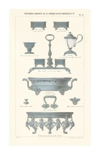 Anonymous Hand Numbered Limited Edition Print on Paper :"Silverware VI"