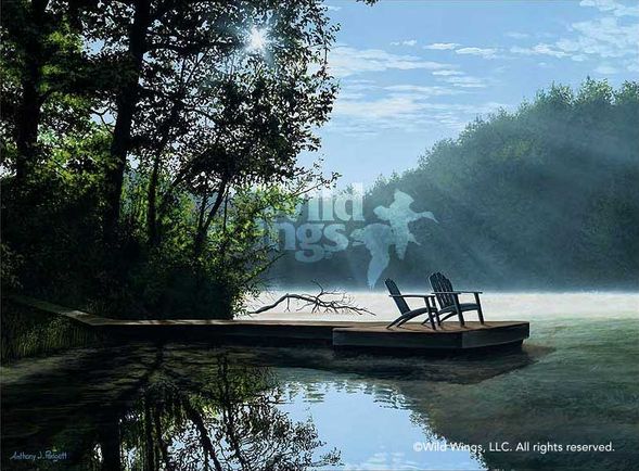 Anothony Padget Open Edition Framed Print: "A Place To Ponder"
