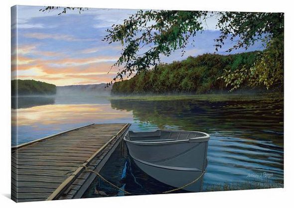 Anthony Padgett  24x36 Gallery Wrapped Canvas Giclee:"Serene Retreat"