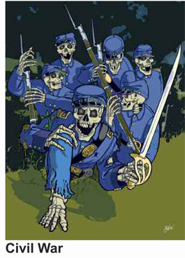 Anthony Parisi Hand Signed and Numbered Limited Edition Giclee Canvas:" Civil War " Anthony Parisi Hand Signed and Numbered Limited Edition Giclee Canvas:" Civil War "