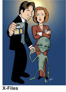 Anthony Parisi Hand Signed and Numbered Limited Edition Giclee Canvas:" X-Files " Anthony Parisi Hand Signed and Numbered Limited Edition Giclee Canvas:" X-Files "