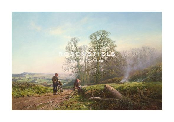 Anthony Sheath Hand Numbered Limited Edition Print on Paper :"Mornin' Fred"