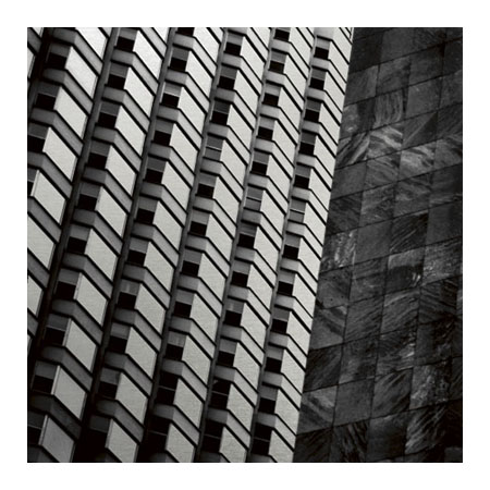 Anthony Tahlier Limited Edition Ready to Hang Giclee on Brushed Aluminum: "Architectural Detail II"