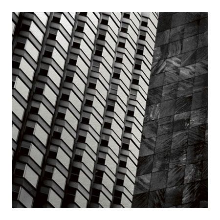 Anthony Tahlier Limited Edition Ready to Hang Giclee on Brushed Aluminum: "Architectural Detail II"