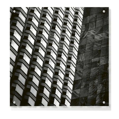 Anthony Tahlier Limited Edition Ready to Hang Giclee on Clear Acrylic: "Architectural Detail I"