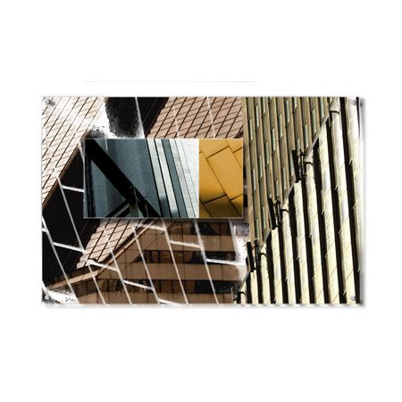 Anthony Tahlier Limited Edition Ready to Hang Giclee on Clear Acrylic on Clear Acrylic: "Construct II"
