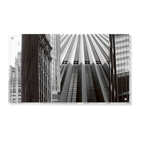 Anthony Tahlier Limited Edition Ready to Hang Giclee on Clear Acrylic: "Urban Reflections I"