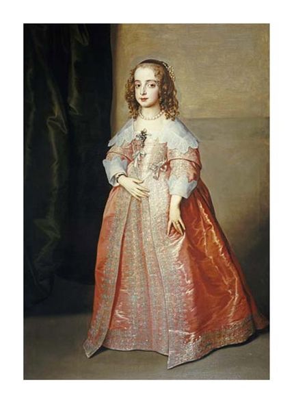 Anthony Van Dyck Fine Art Open Edition Gicl&eacute;e:"Portrait of Mary, Princess Royal"