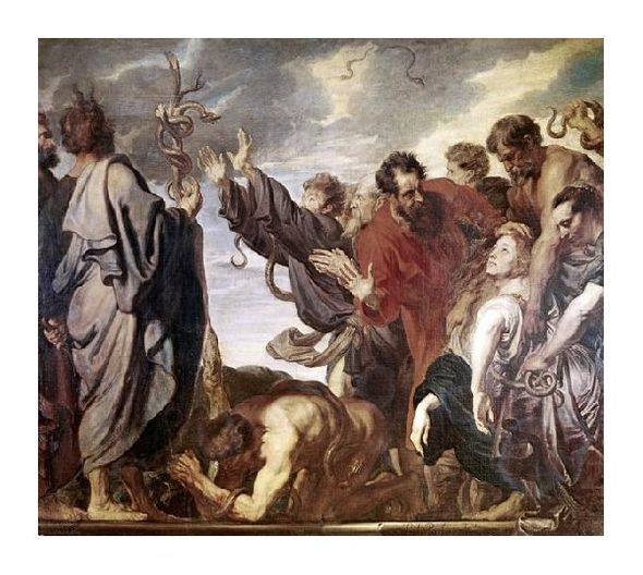Anthony Van Dyck Fine Art Open Edition Gicl&eacute;e:"Serpent of Metal"