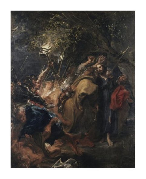 Anthony Van Dyck Fine Art Open Edition Gicl&eacute;e:"The Betrayal of Christ"