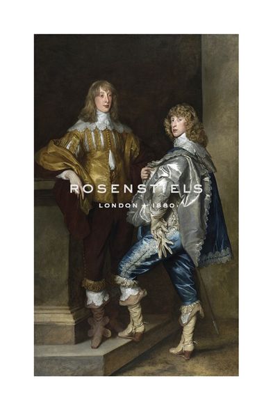 Anthony Van Dyck Hand Numbered Limited Edition Print on Paper :"Lord John Stuart and his Brother, Lord Bernard Stuart"