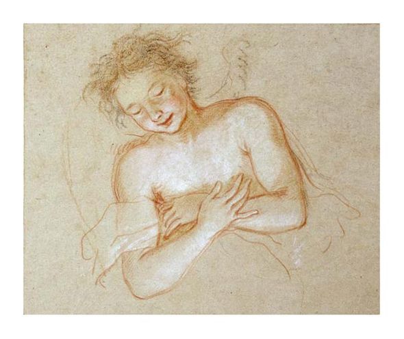 Antoine Coypel Fine Art Open Edition Gicl&eacute;e:"A Flying Angel"