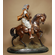 Antoine-Louis Barye Handcrafted Solid Bronze Sculpture:"Arab on Horseback"