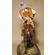 Antoine-Louis Barye Handcrafted Solid Bronze Sculpture:"Arab on Horseback"