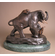 Antoine-Louis Barye Handcrafted Solid Bronze Sculpture:"Elephant with Tigers"