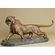 Antoine-Louis Barye Handcrafted Solid Bronze Sculpture:"Growling Tiger"