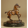 Antoine-Louis Barye Handcrafted Solid Bronze Sculpture:"Prancing Horse"