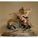 Antoine-Louis Barye Handcrafted Solid Bronze Sculpture:"Tiger Hunt"