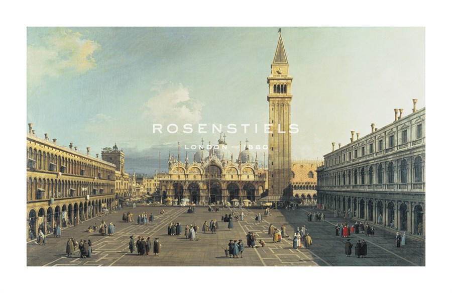 Antonio Canaletto Hand Numbered Limited Edition Print on Paper :"Piazza San Marco"