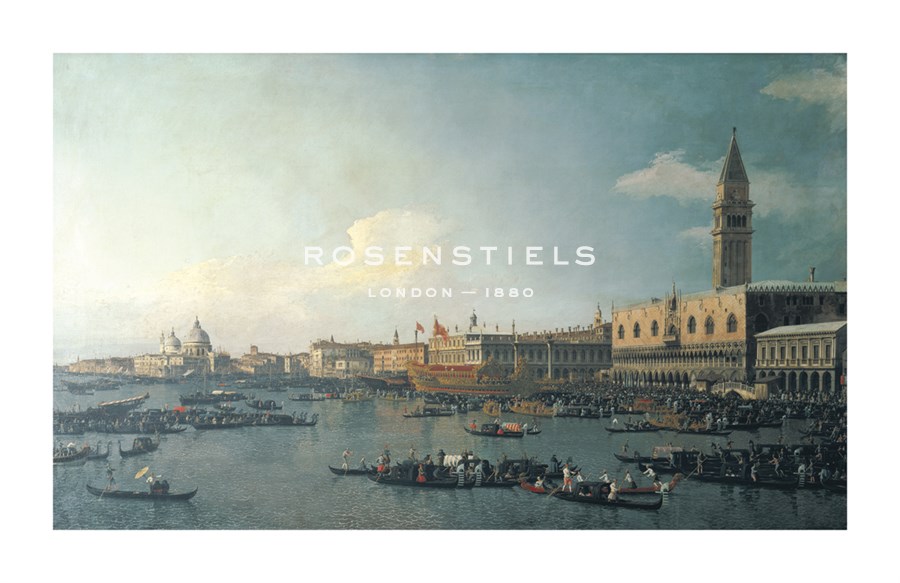 Antonio Canaletto Hand Numbered Limited Edition Print on Paper :"The Basin Of San Marco On Ascension Day"