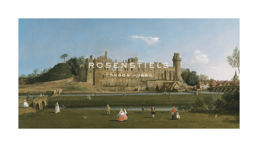 Antonio Canaletto Hand Numbered Limited Edition Print on Paper :"Warwick Castle"