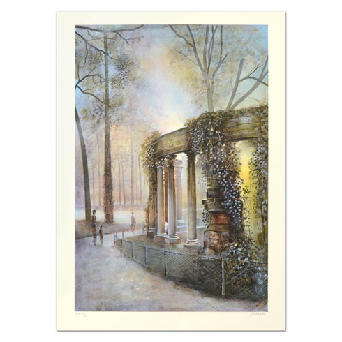 Antonio Rivera Limited Edition 17.5 x 26.5 lithograph:"Luxembourg"