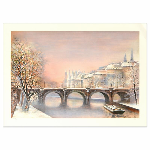 Antonio Rivera Limited Edition 26.5 x 17.5 lithograph:"Conciergerie"