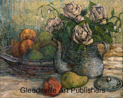 Antony Andrews Handsigned and Numbered Limited Edition Gallery Giclee Paper: "Apples & Pears"
