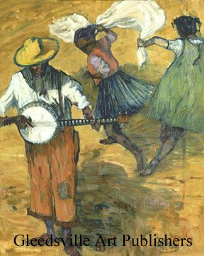 Antony Andrews Handsigned and Numbered Limited Edition Gallery Giclee Paper: "Banjo Man"