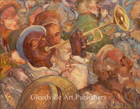 Antony Andrews Handsigned and Numbered Limited Edition Gallery Giclee Paper: "Solo"