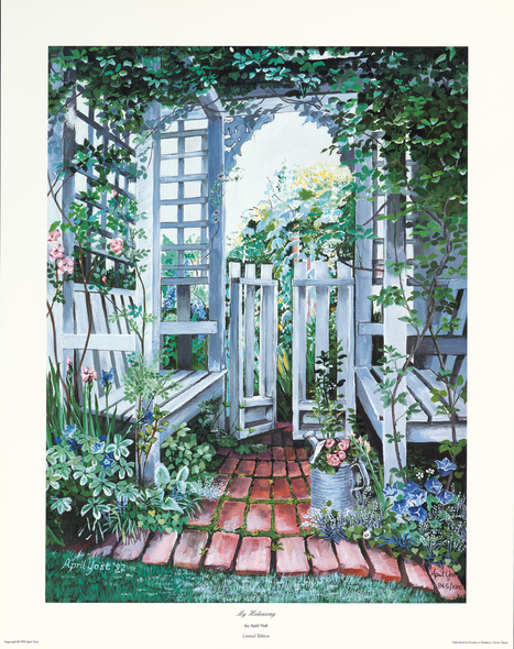 April Yost Limited Edition Museum Quality Gicl&eacute;e: "My Hideaway Litho"