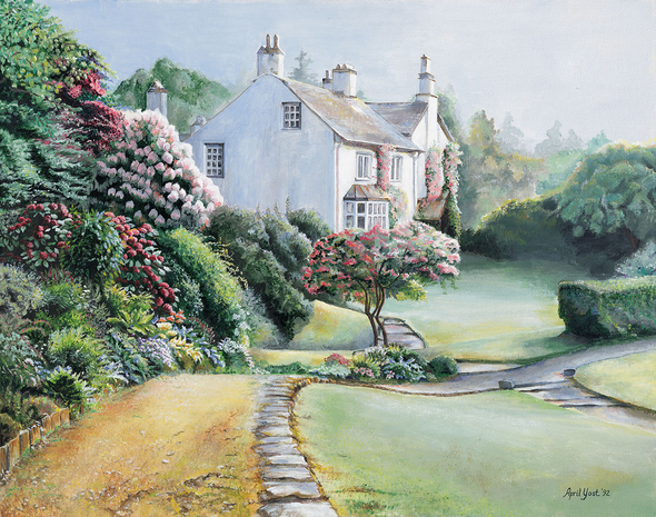 April Yost Limited Edition Museum Quality Giclée: "Summer House by April Yost"