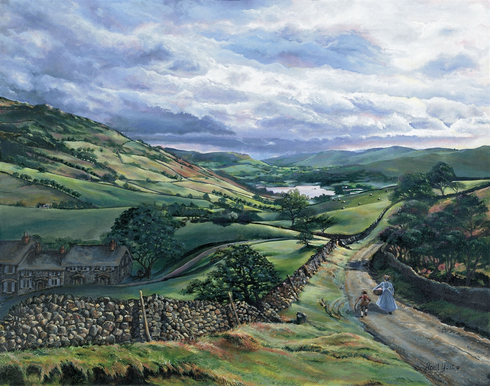 April Yost Limited Edition Museum Quality Giclée: "The Lake District by April Yost" April Yost Limited Edition Museum Quality Giclée: "The Lake District by April Yost"