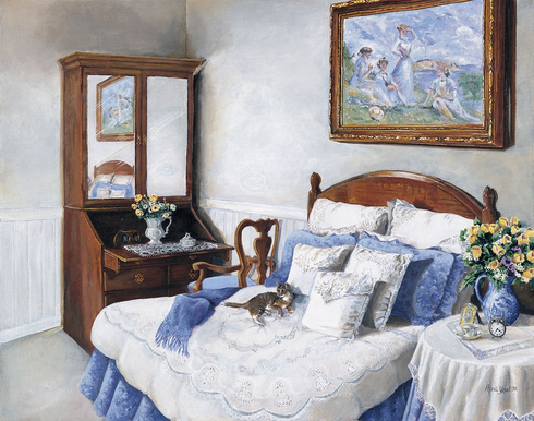 April Yost Limited Edition Museum Quality Giclée: "The Nap by April Yost" April Yost Limited Edition Museum Quality Giclée: "The Nap by April Yost"