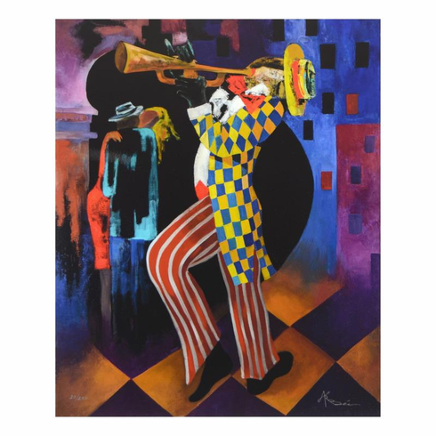 Ara Berberyan Limited Edition 24 x 30 giclee:"The Night is Young" Ara Berberyan Limited Edition 24 x 30 giclee:"The Night is Young"