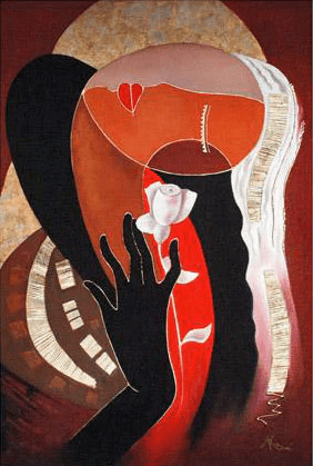 Arbe (Ara Berberyan) Limited Edition Giclée on Canvas: "The Way to My Heart"