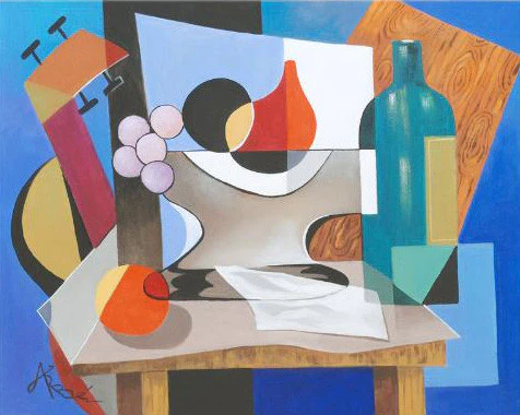 Arbe (Ara Berberyan) Original Oil Painting on Stretched Canvas: "The Sum of All Art"