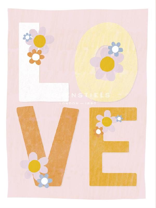 Archie Stone 30 x 40 in. Open Giclee Canvas:"Simple Cheer - Love"