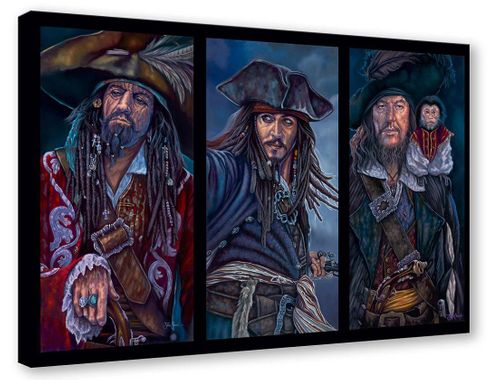 Arienne Boley Disney Limited Edition Gallery Wrap Canvas Giclee:"A Pirates Life for Me"
