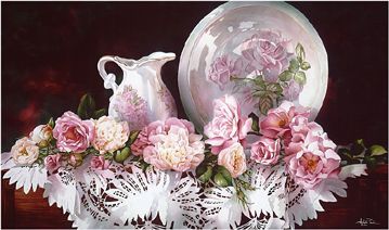 Arleta Pech Limited Edition Print:"Rose Parade"