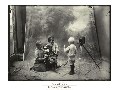 Armand Deriaz Fine Art Print:"Photographer's Son, Alphonse II, 1920"