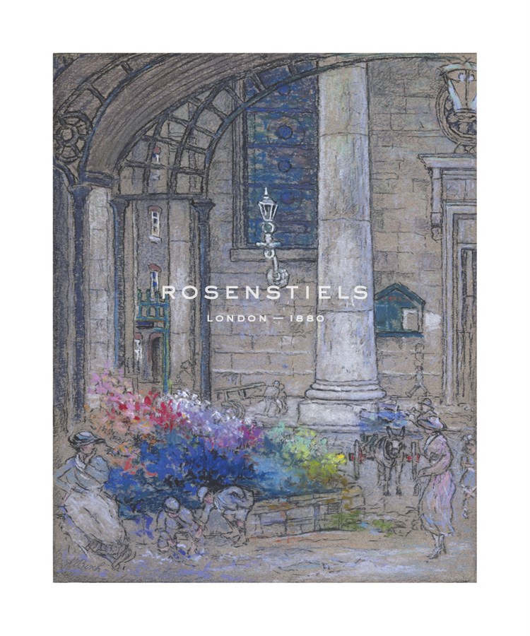 Arthur Birch Hand Numbered Limited Edition Print on Paper :"Church Of St. Pauls, Covent Garden"