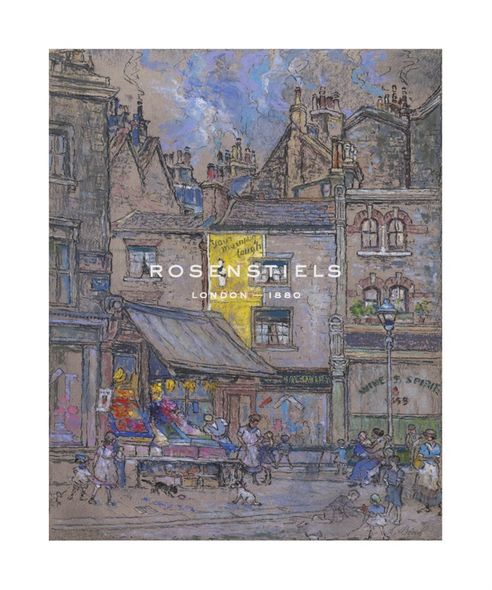 Arthur Birch Hand Numbered Limited Edition Print on Paper :"Old Dury Lane"
