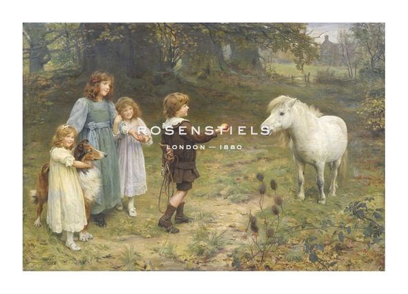 Arthur Elsley Hand Numbered Limited Edition Print on Paper :"A Tempting Bait"
