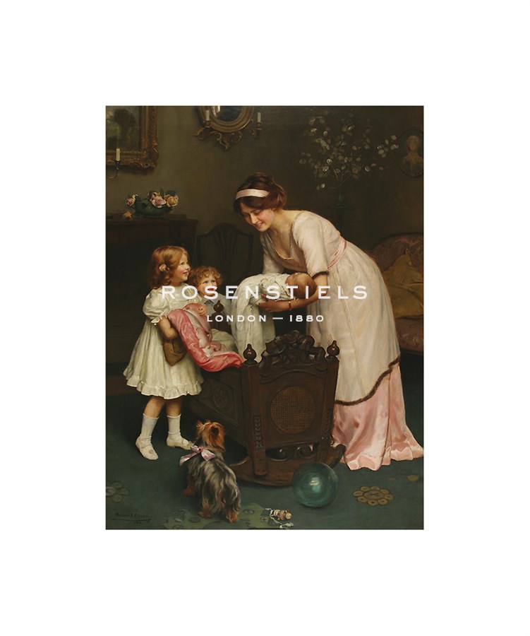 Arthur Elsley Hand Numbered Limited Edition Print on Paper :"Goodnight"
