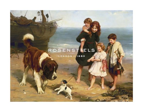 Arthur Elsley Hand Numbered Limited Edition Print on Paper :"Summer Fun"