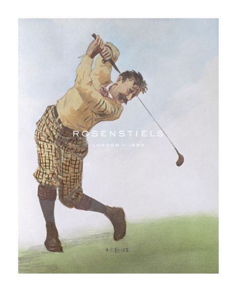 Arthur Frost Hand Numbered Limited Edition Print on Paper :"Highland Swing"