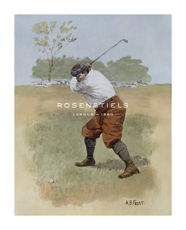 Arthur Frost Hand Numbered Limited Edition Print on Paper :"Missed"